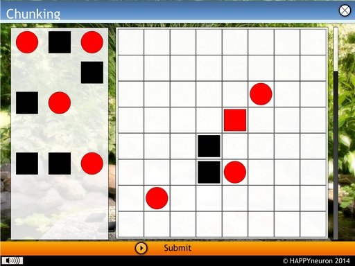 Screenshot: Chunking