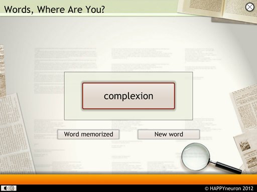 Screenshot: Words, Where are You?