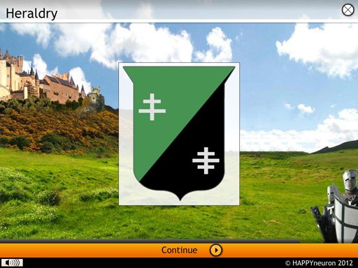 Screenshot: Heraldry